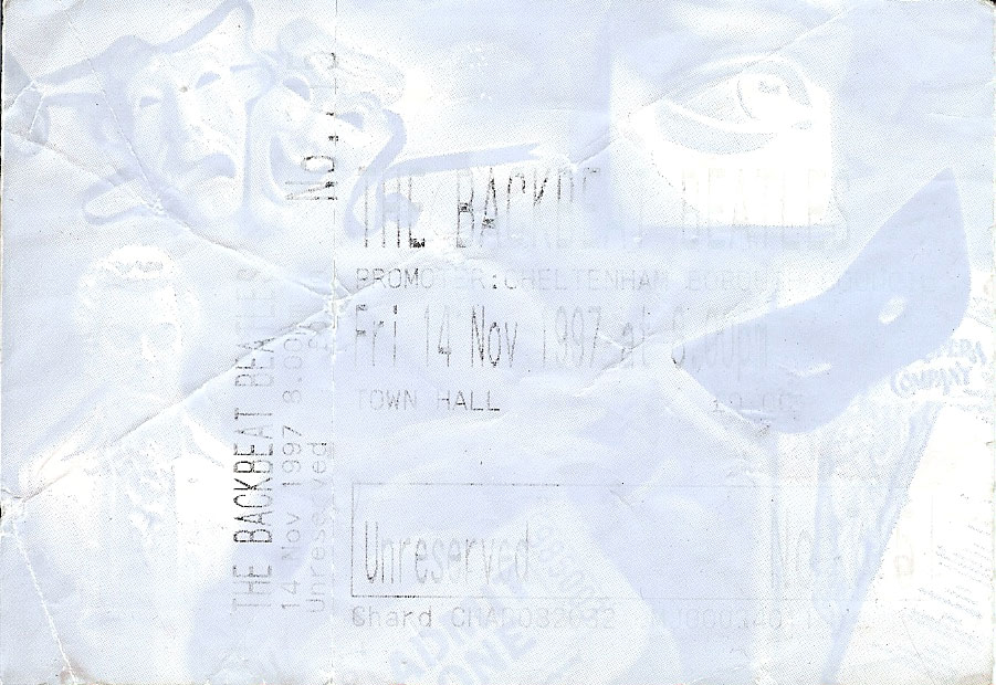 Backbeat Ticket
